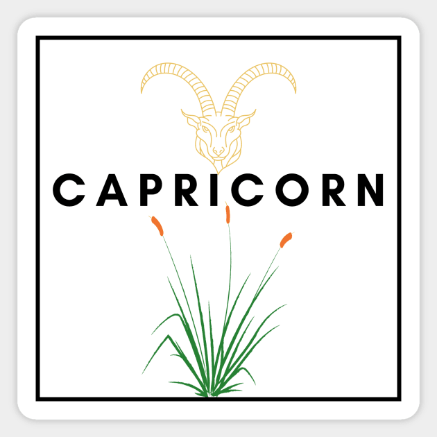 Capricorn zodiac Sticker by MOFF-